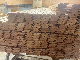 Modřínová fasáda-obklad