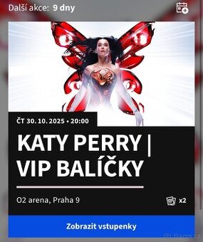 Katy Perry VIP Praha