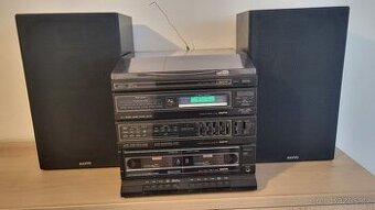 Prodám HI-FI věž SANYO DCX 19 - 3-pásmové reproduktory