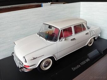 Škoda, BMW, Jeep, Ford, Porsche a Mercedes 1:18  MCG