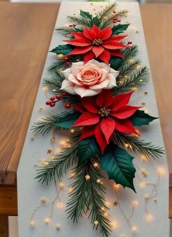 Prodám vánoční ubrusy a prostírání