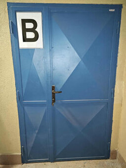 vrata plechová 2/3 120x202cm