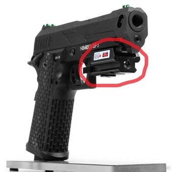 Universal laser na pistole ČZ, Glok a ostatní přesné střílen