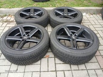 Alu kola 5x120 19 se zimními pneu 245/45 R19