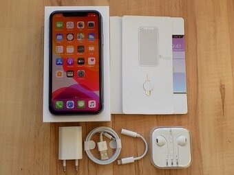 APPLE iPhone 11 256GB Purple - ZÁRUKA - TOP STAV