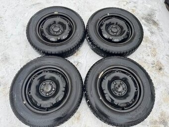 4KS 14" 5x100 plech orig. RAPID, ROOM, zimní 90%