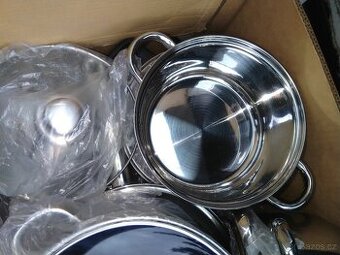 Sada hrnců 6ks s pokličkami