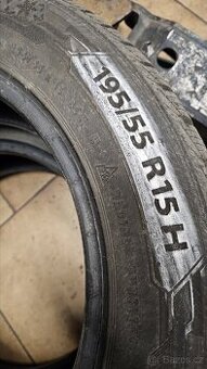 Zimní 2ks Pneu 195/55/R15 Barum Polaris 5