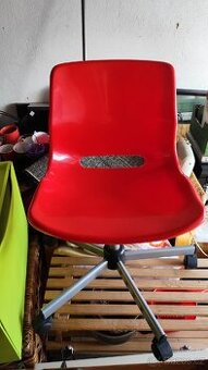 Kancelářská židle červená