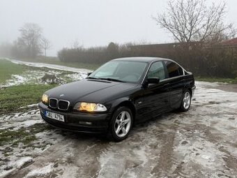 BMW 320i E46 sedan, 110 kW, benzín, automat, 1999, černá - 1