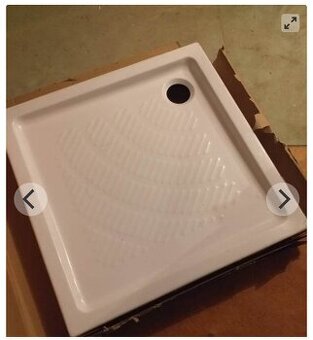 Sprchová vanička 80 x 80 cm se sifonem