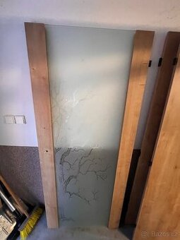 Interiérové dveře CAG 80 pravé dub sukatý, skleněné