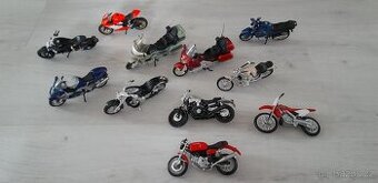 motorky modely 1/18 Maisto - Bburago