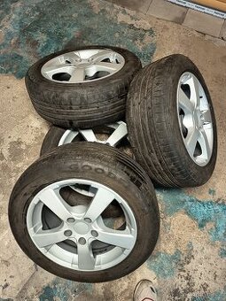 Prodám ALU kola 5x112mm na škoda Octavia 2, ET 45, 7jx16,