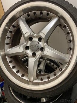 ALU Antera R19 5x112 – 9.5J ET30 – Audi A6 – Včetně kroužků