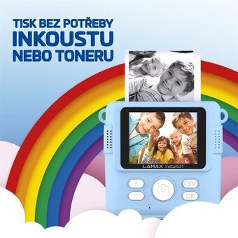 Fotoaparát LAMAX InstaKid1 Blue