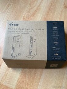 i-tec USB 3.0 Dual Docking Station + Charging Port