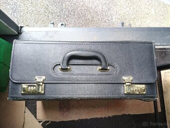 cestovní kožený kufr diplomatický kufřík taška obal