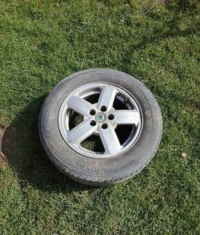 Originální alu kola Škoda 5x100