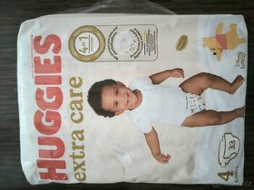 Huggies Extra Care plenky velikost 4 pro děti 8-16kg

