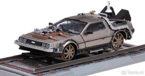 1:18 DeLorean LK Coupe na kolejích 1987 Back to the Future