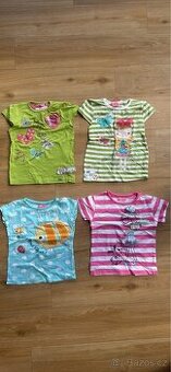 4 x tricko Minoti, vel. 98/104