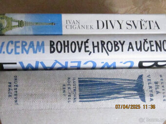 Prodám tyto 3 knihy - viz text