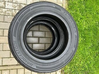 Prodám 3 ks letních použitých pneumatik Bridgestone