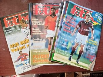 Časopisy FOTBAL ročníky 1991 až 2008