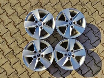 Alu litá kola Škoda Octavia III ILIAS 16" originál Škoda