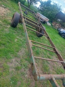 Podvozek rozměr 6,7x1,7m FUNKČNÍ SVĚTLA