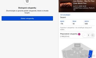 Iron Maiden 31.5.2025 Praha