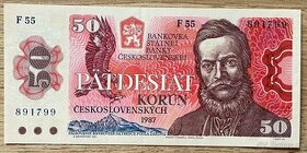 50 Kčs 1987 F55 891799