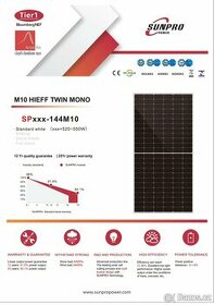 Prodám kvalitní 550 Wp FVE panely za super ceny od 3,63Kč/Wp - 1
