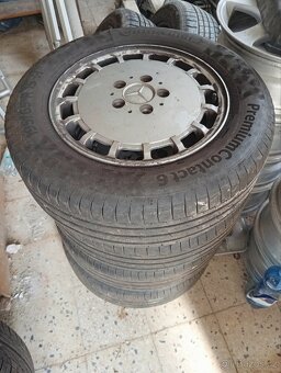Mercedes 201 - originál ALU kola