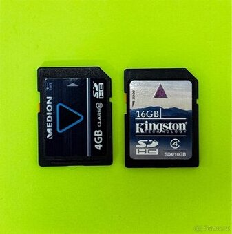 Paměťová SD karta 4Gb a 16Gb - 1
