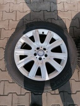 Mercedes r19, sada orig. Alu vc zimnich pneu 255/50/19