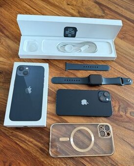 iPhone 13, Midnight, 128GB + Apple Watch - SET