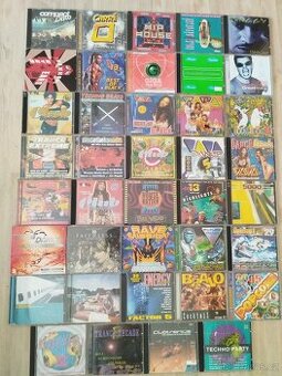 Prodám velký mix originálních cd.