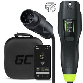 Green Cell Habu 2in1 11kW 7m mobilní nabíječka pro EV