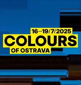 2x Vstupenka na Colours of Ostrava na celý festival