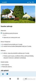 Víkendové wellness s polopenzi