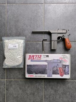 Airsoftová pistole M712 (KWC) + Ochranná maska