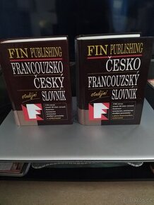 FRANCOUZSKO - ČESKÝ A ČESKO - FRANCOUZSKÝ SLOVNÍKY