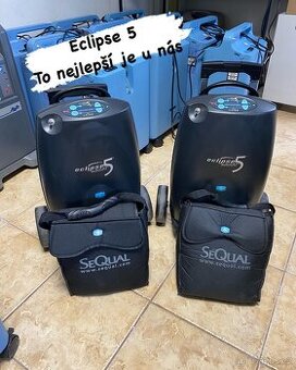 Přenosný kyslíkový koncentrátor ECLIPSE 5 - TOP STAV