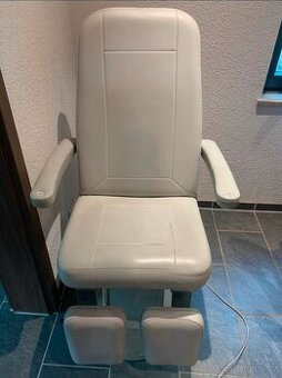 Elektrické Pedikérské křeslo šedé 3 motory gerlach - 1