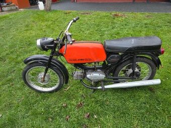 Jawa 23 Mustang bez TP, červený 1.