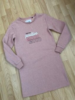 Mikinové dámské šaty, vel.S, TOP STAV