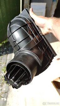 Geiger suchý spodní výpusť černý