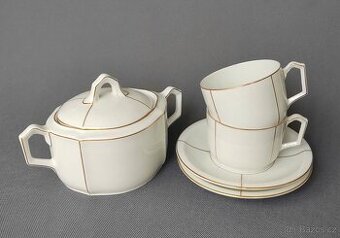 Krásná porcelánová sada Seltmann Weiden Art Deco 1920 rok